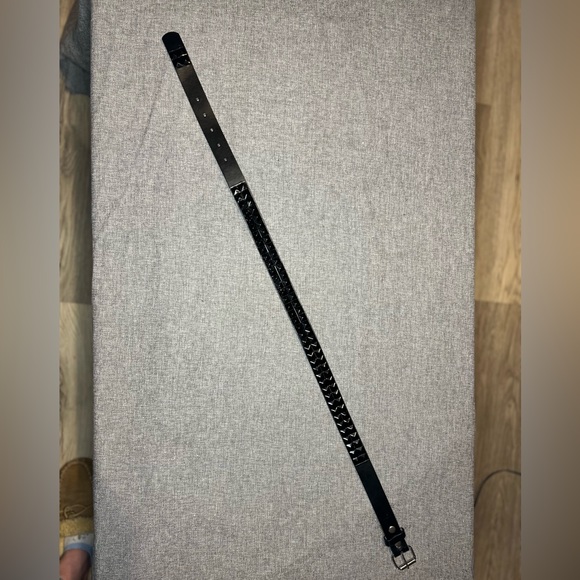 Genuine Leather Punk Rock Studded Belt-Black - Picture 5 of 7